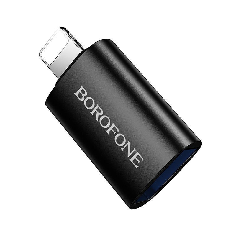 Borofone BV26 Lightning Male to USB A Female USB 2.0 Adapter Converter Borofone BV26 Lightning Male to USB A Female USB 2.0 Adapter Converter